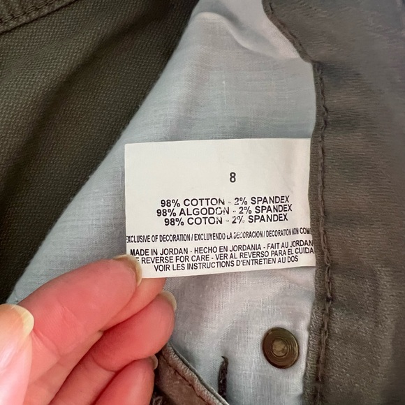 Bandalino Blu Capri Pants - Picture 2 of 5